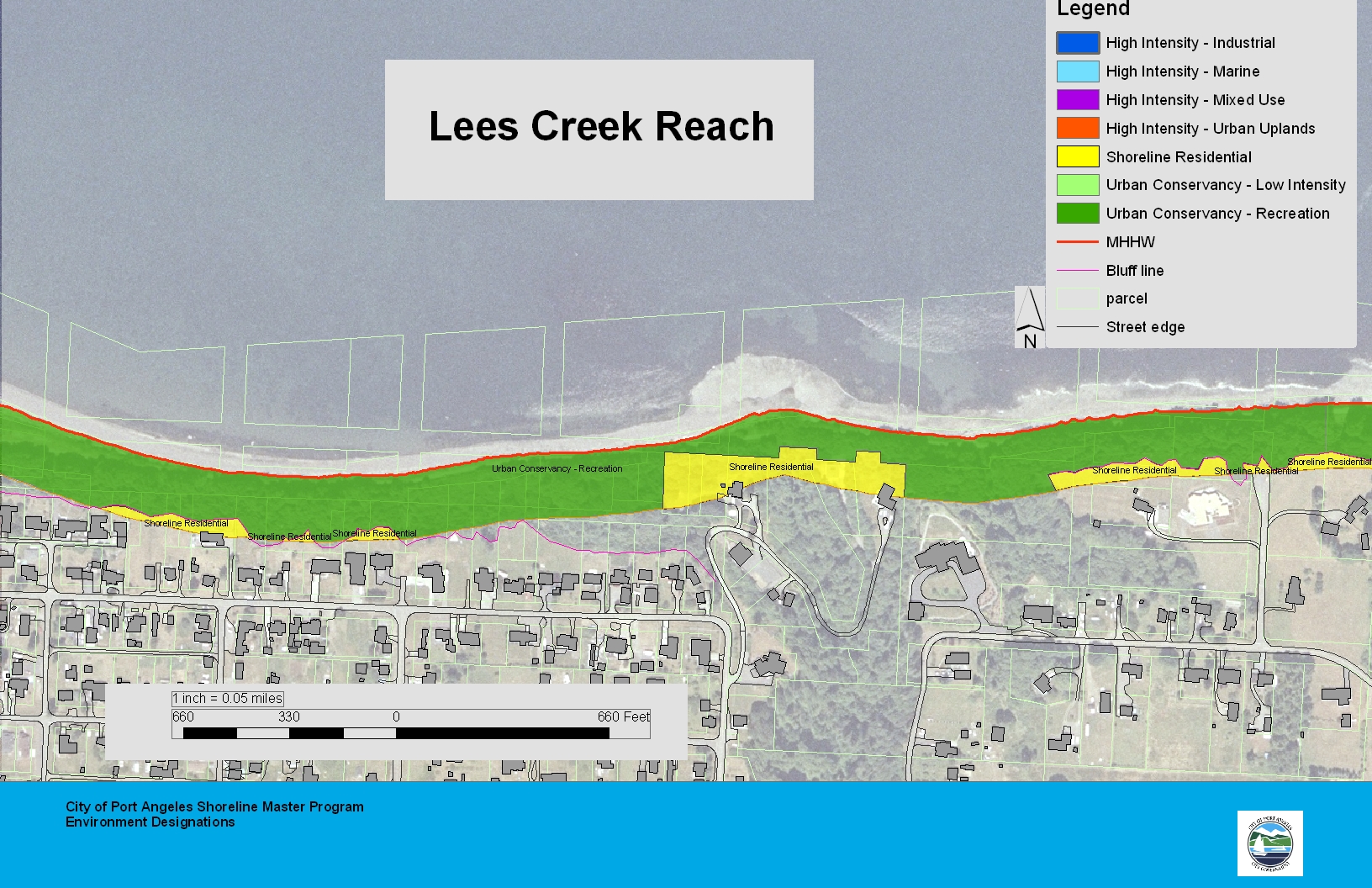 Lees Creek Reach Map